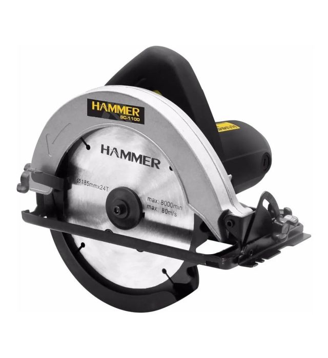 Serra Circular 7.1/4pol. 1100w Gysc1100 Hammer
